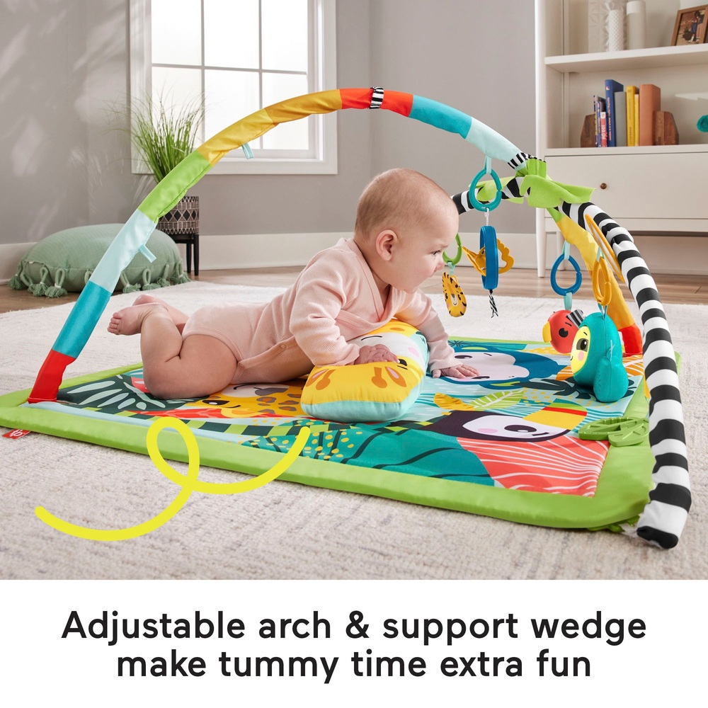 Fisher-Price 3-in-1 Regenwald-Sinnes-Babyspielcenter