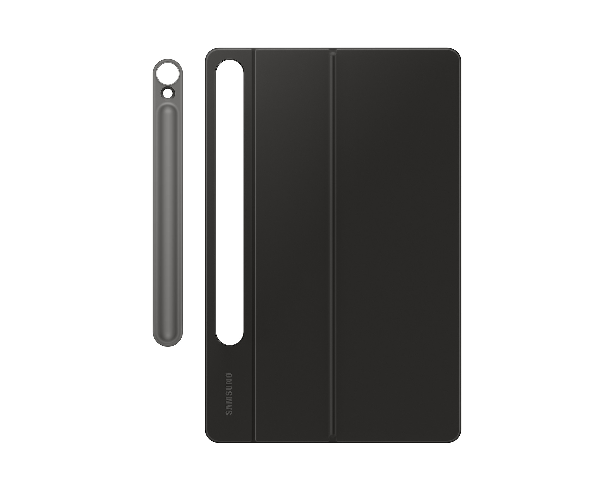 Galaxy Tab S10 Lite / S10 FE / Tab S9 FE / Tab S9 Book Cover Tasche mit Bluetooth Tastatur (EF-DX725BBEGSW) - Schwarz