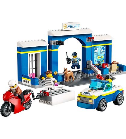 LEGO? City - Skurkejagt ved Politistationen 60370 - 172 Dele