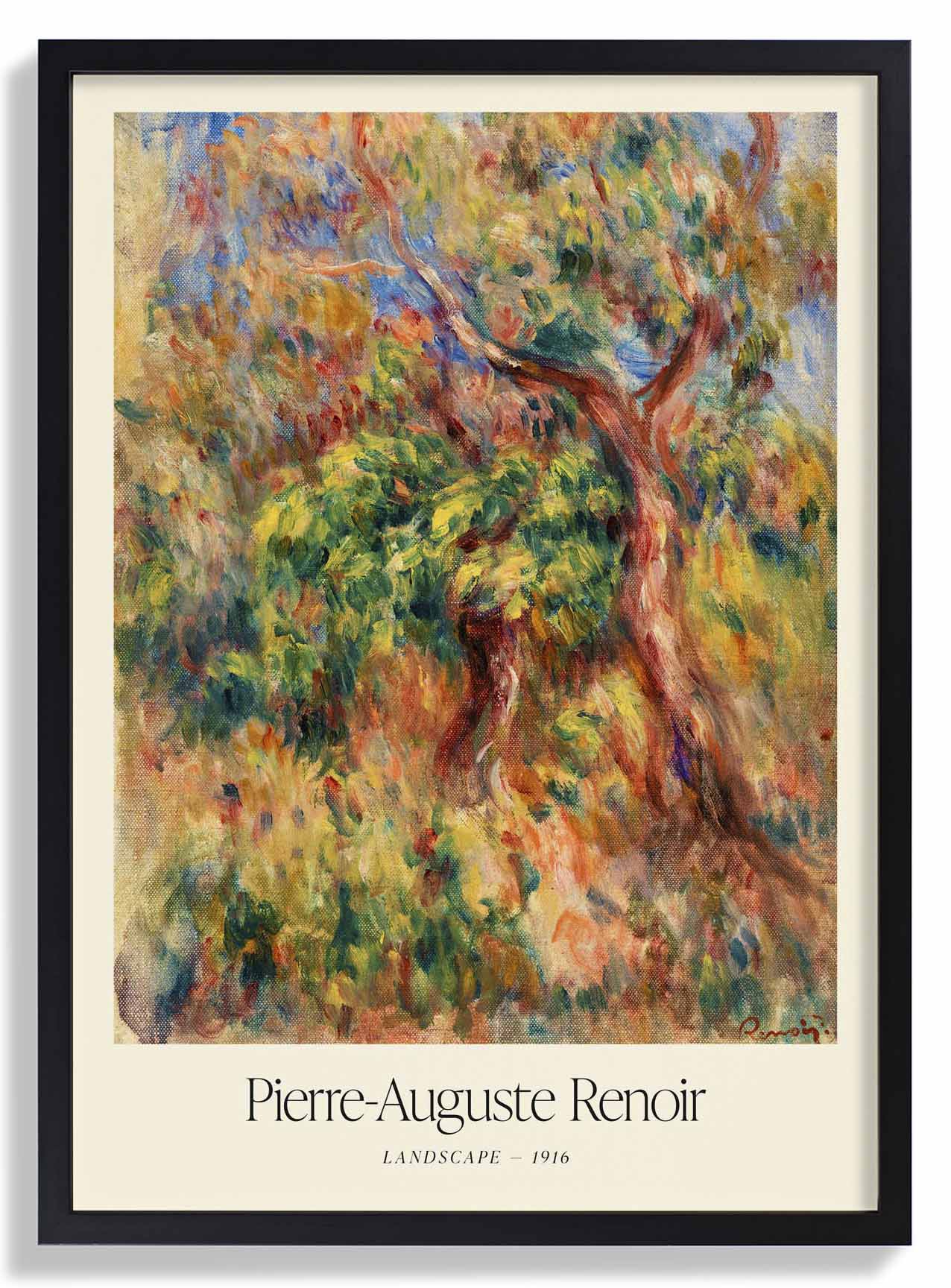 Ausstellung über die Landschaftskunst von Pierre A. Renoir
