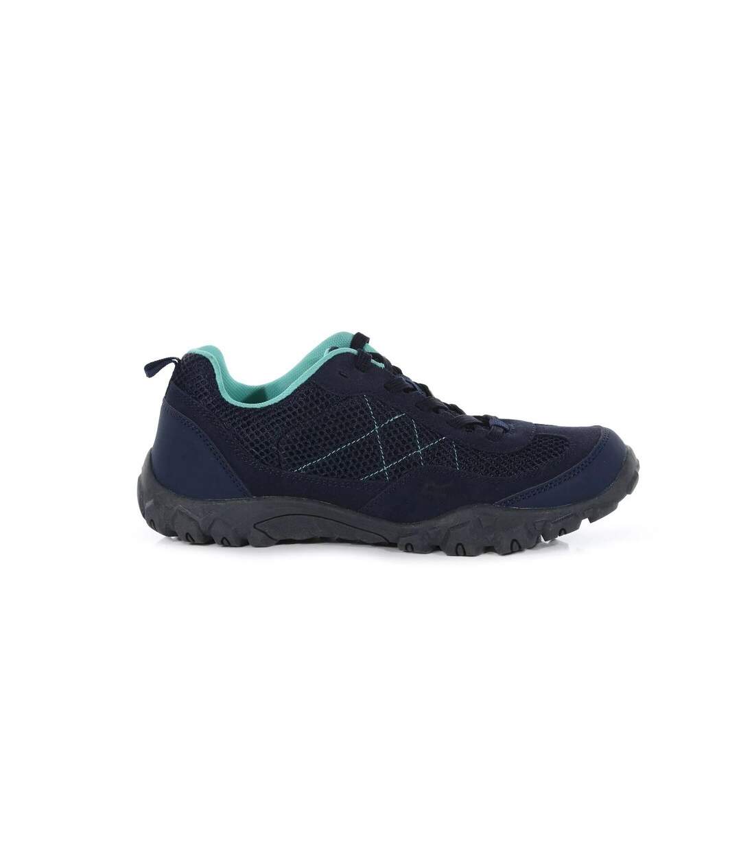 Regatta - Chaussures de marche EDGEPOINT LIFE - Femme (Bleu marine / Turquoise pâle) - UTRG7209