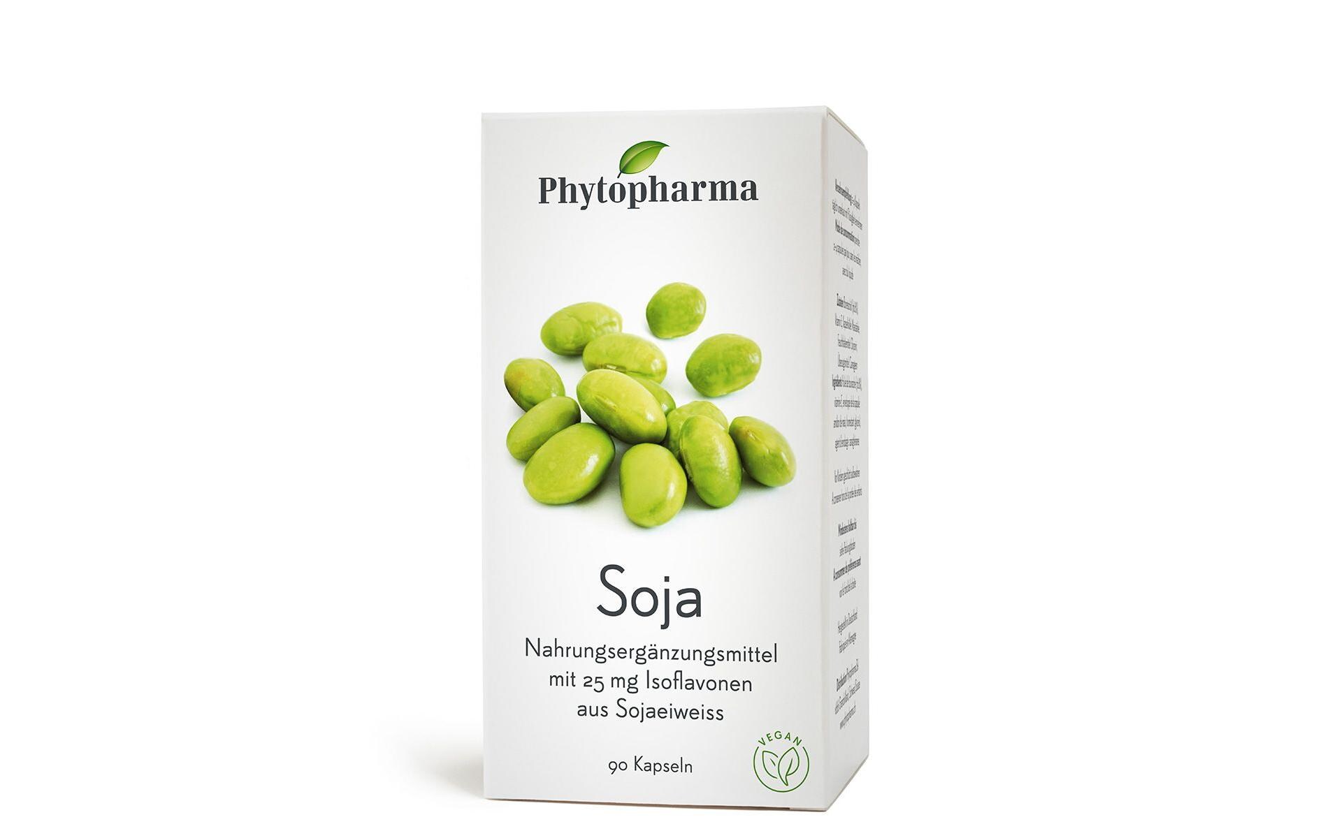 Soja 90 KapselnVegane Nahrungsergänzung