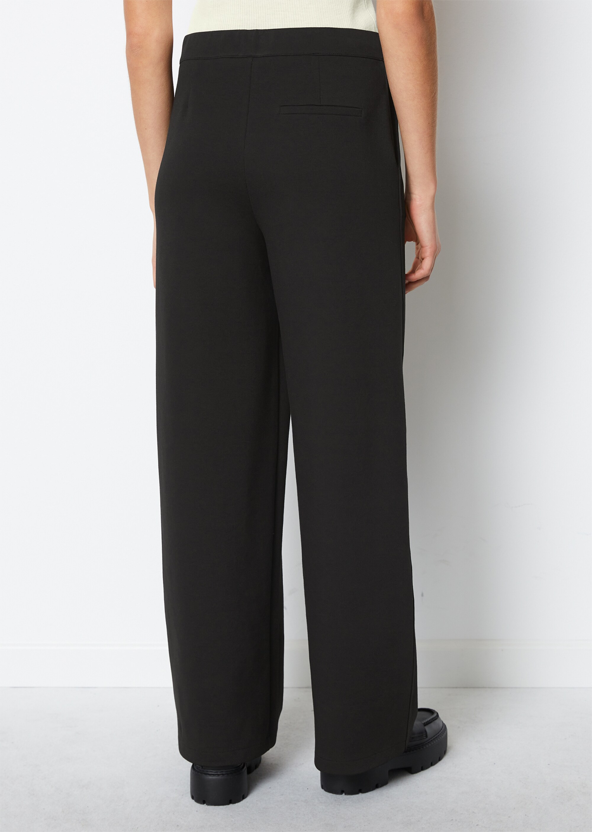 Jerseyhose flaredaus Interlock-Qualität