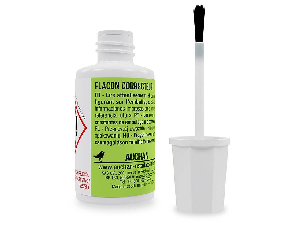 CORRECTOR LÍQUIDO AUCHAN 20ML