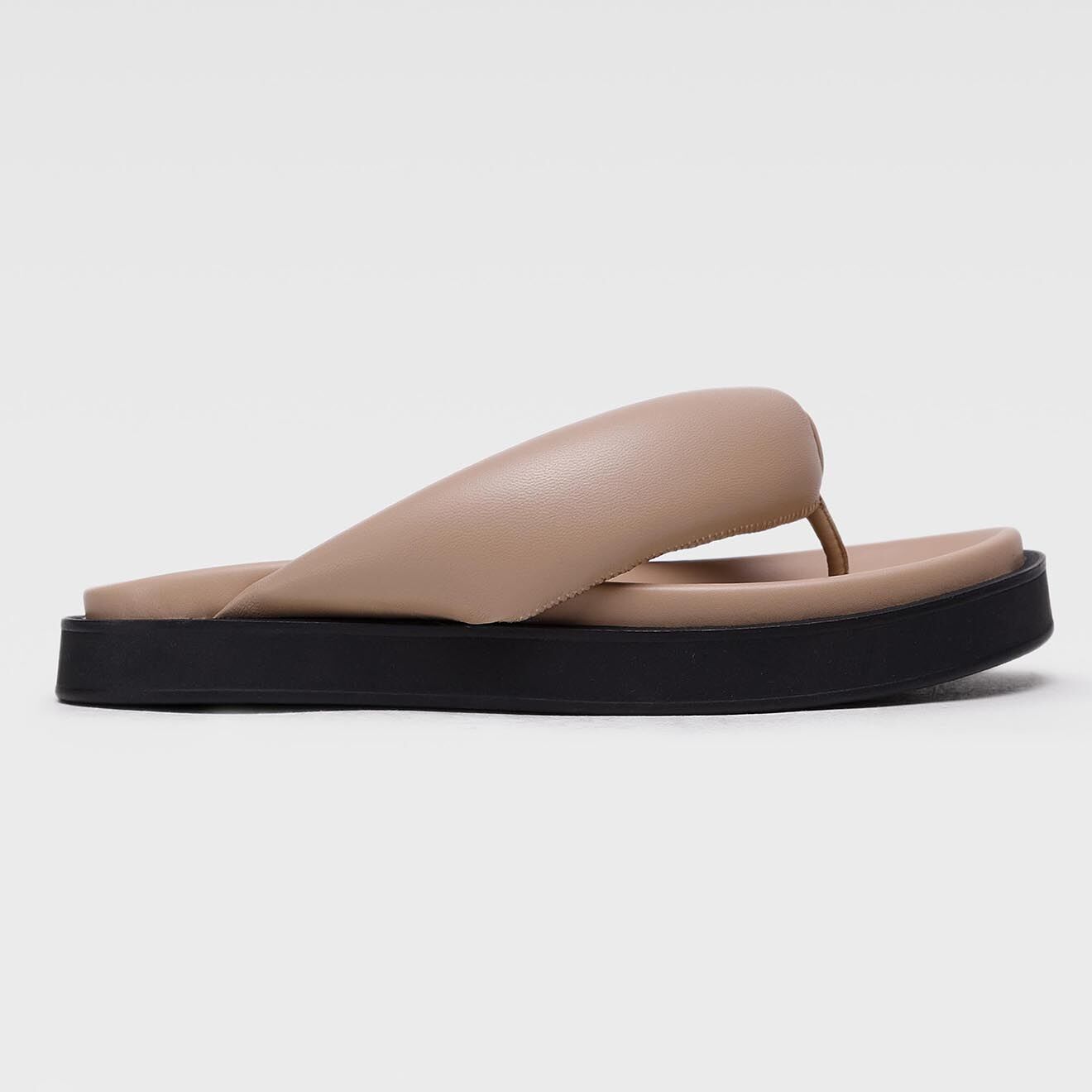 Gino Rossi Tongs en Cuir Valentina beiges