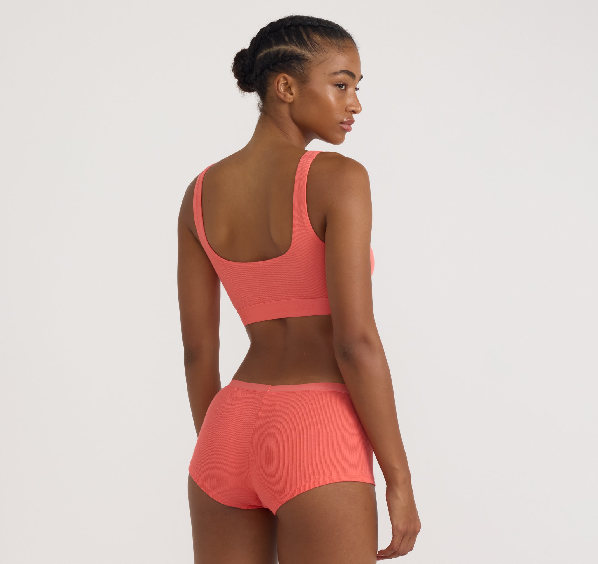 ORGANIC COTTON<br>Core Rib Shorty