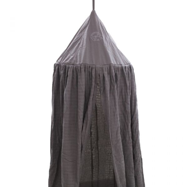 Markland Dossel Pure Muslin Dark Grey