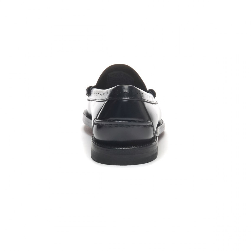 CLASSIC DAN PERF FEMME Black MOCASSIN-Mocassin pour femme en cuir