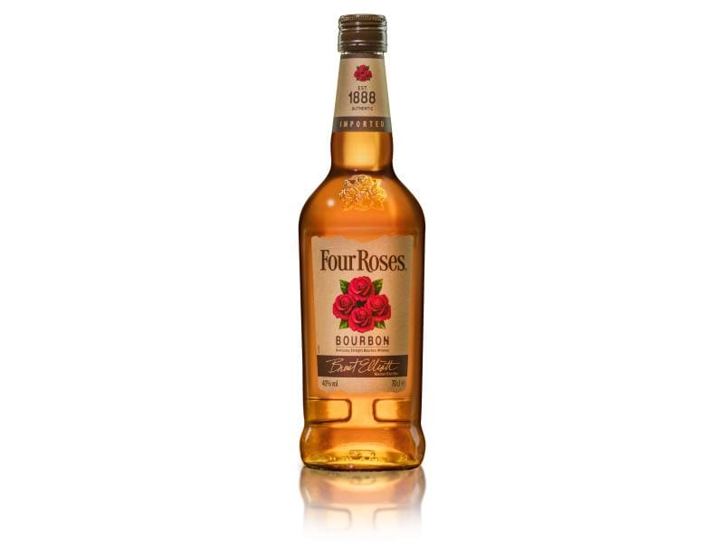 Four Roses Bourbon Whiskey 0.7 l Hochprozentige Spirituosen Spezialität aus Kentucky