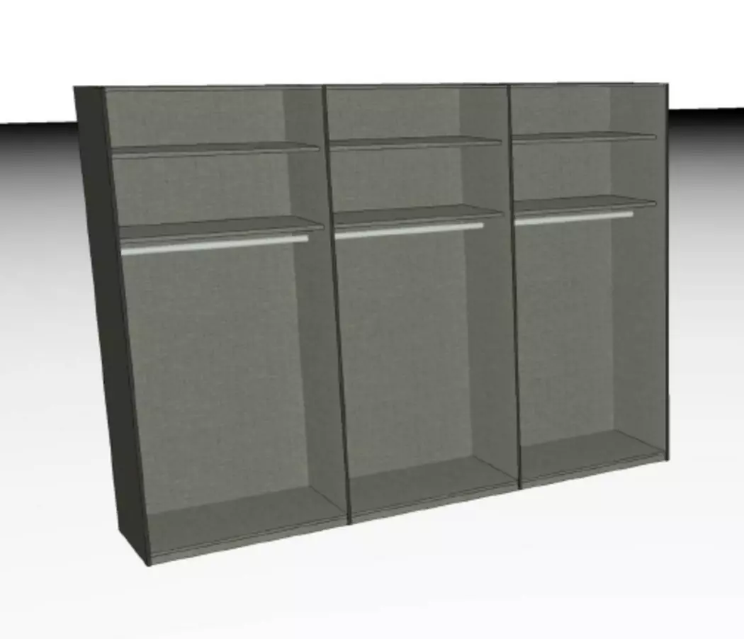 Schwebetürenschrank Marcato 2.0 300 x 223 cm