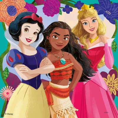 Ravensburger Disney Princess Puslespill 3x49 Brikker