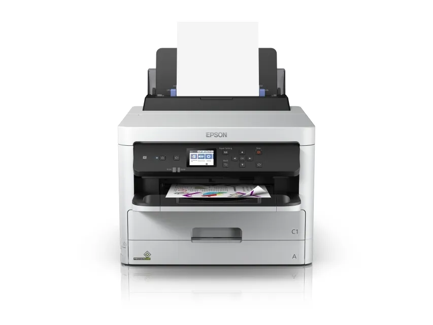 Epson WorkForce Pro WF-C529RDW - Printer - farve - Duplex - blækprinter - A4/Legal - 4800 x 1200 dpi - op til 24 spm (mono) / op til 24 spm (farve) - kapacitet: 830 ark - USB 2.0, Gigabit LAN, Bluetooth, Wi-Fi(n), USB 2.0 vært