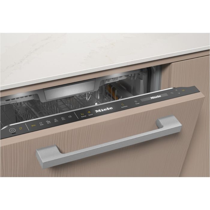 Miele Vollintegrierbarer Geschirrspüler G 7765 SCVi XXL AutoDos Obsidianschwarz