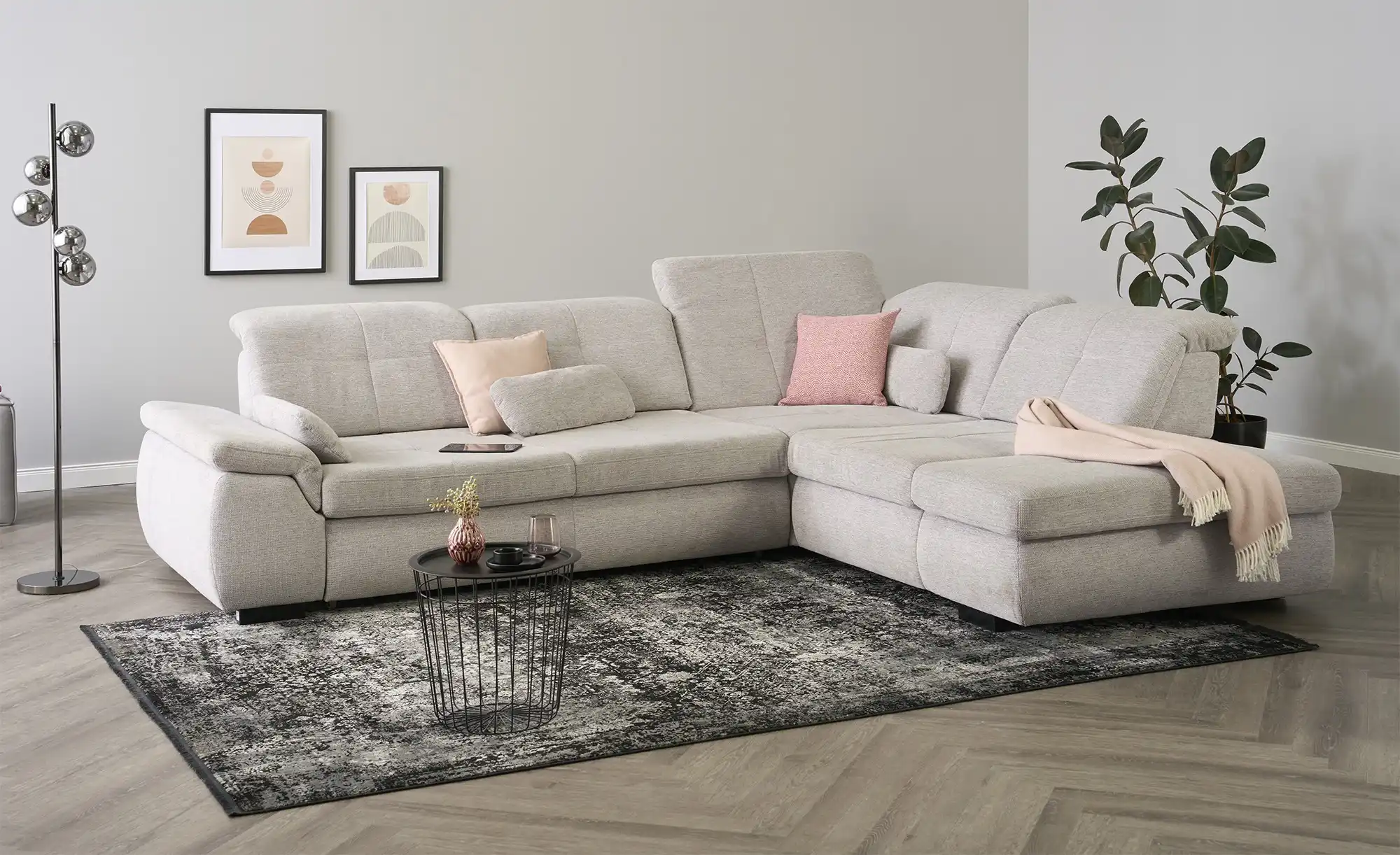 Ecksofa mit Funktion Perry