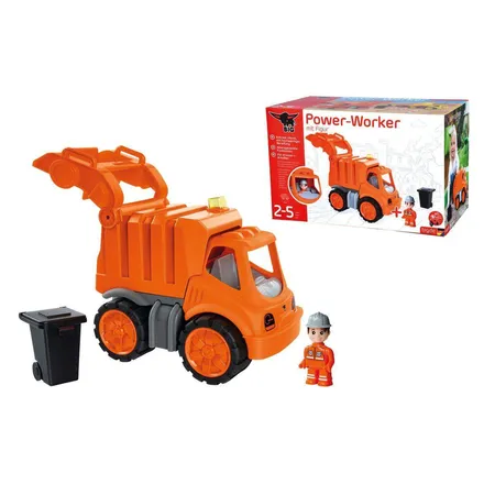 BIG Power Worker Müllwagen + Figur