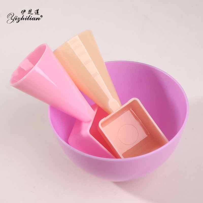 magrinta - Set van 3: Plastic DIY gezichtsmasker mengset