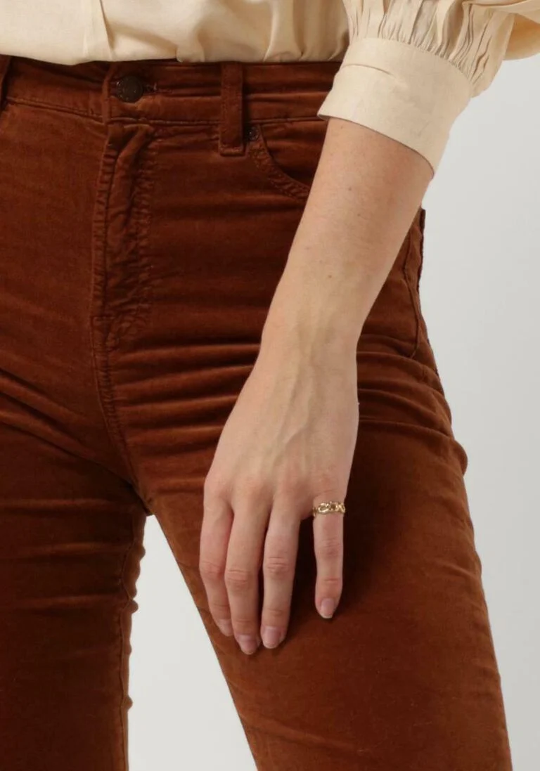 7 FOR ALL MANKIND bruine 7 for all mankind flared broek lisha velvet caramel