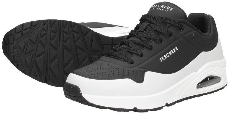 Skechers Uno - Timeline zwart