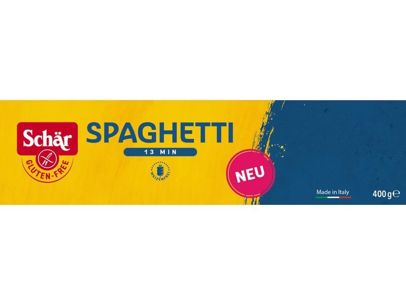 Dr.Schär Teigwaren Spaghetti glutenfrei 400 g Glutenfreie Pasta
