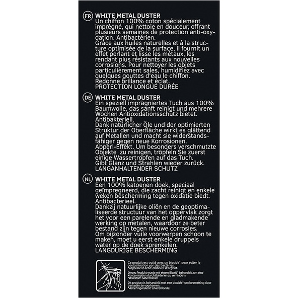 Chiffon de nettoyage argenterie Silver Duster Hagerty