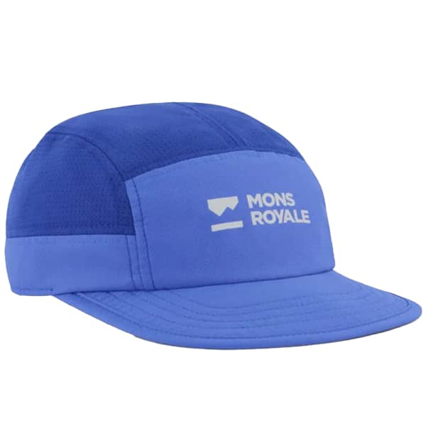 Casquette vélo MONS ROYALE VELOCITY TRAIL CAP POP BLUE