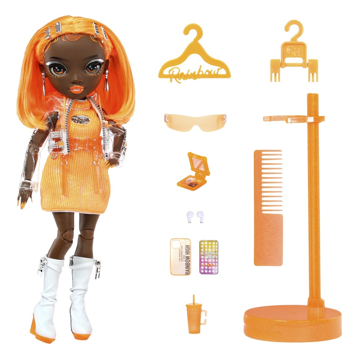 Poupée Rainbow High Fashion Doll NO Orange