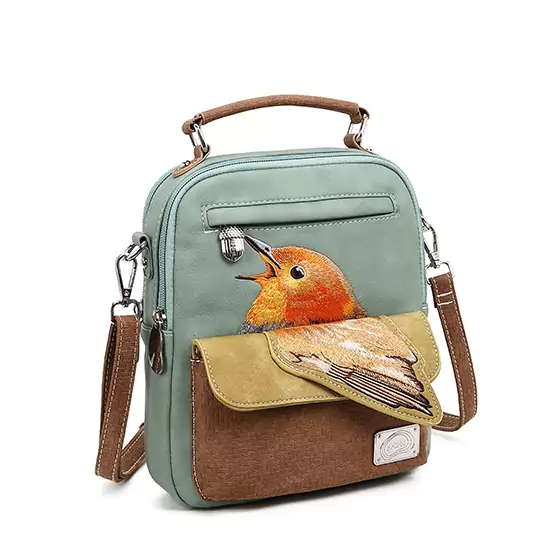 Hi-Di-Hi Traveler Hand/ Shoulderbag Light Green/ Yellow