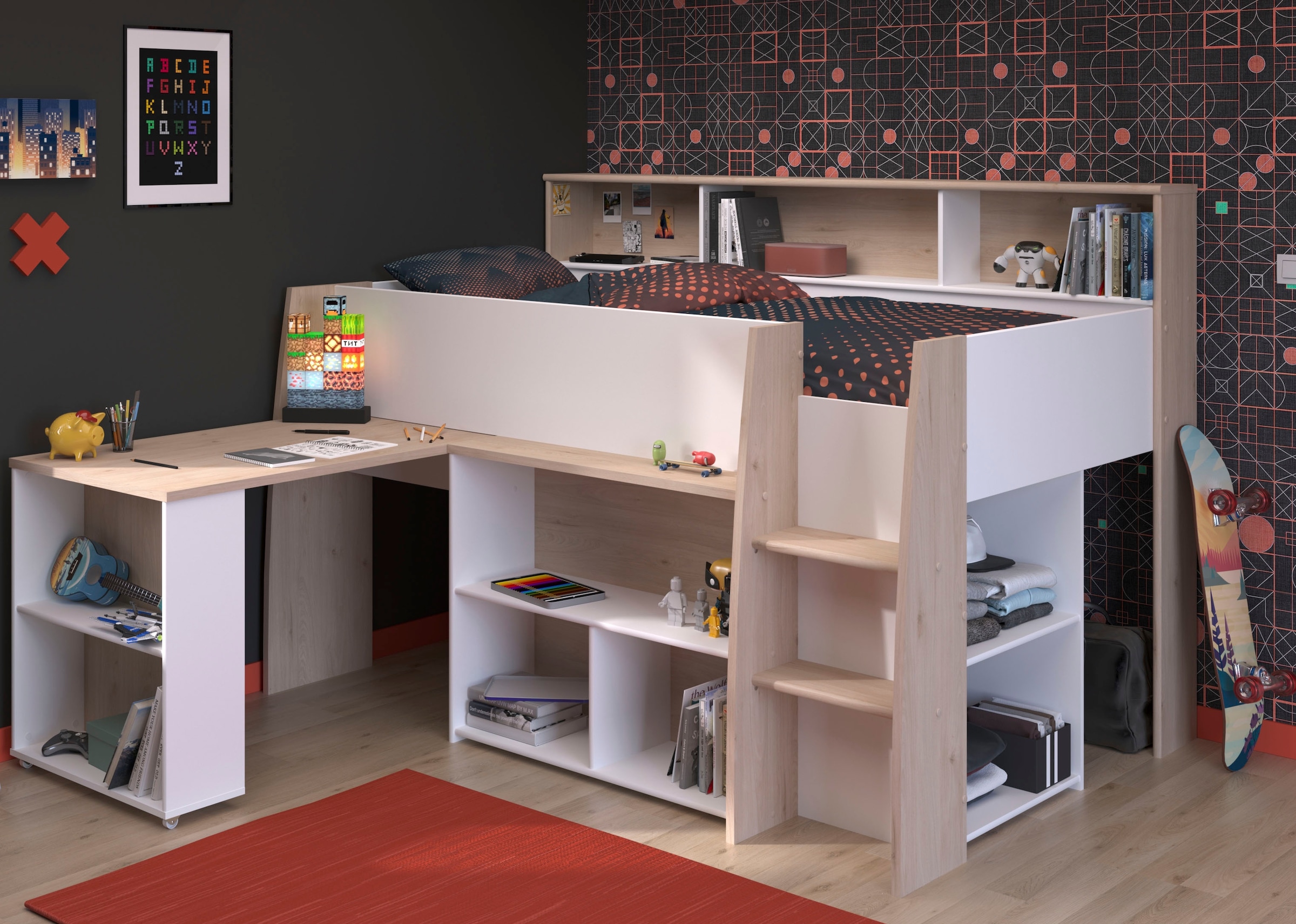 Parisot Kinderbett »Lucas« 1 Stk. tlg.