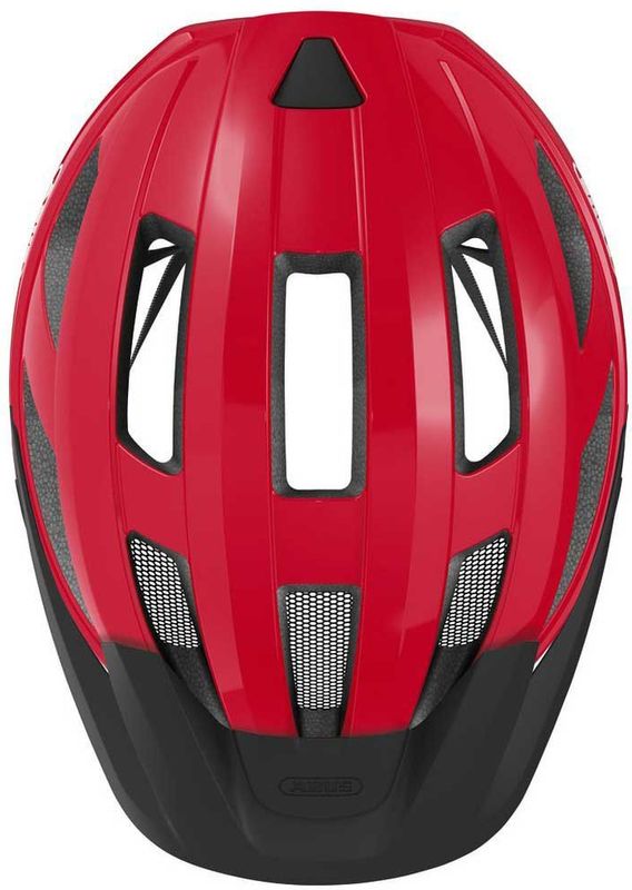 Abus Macator - Fietshelm - Blaze Red - Verstelbaar