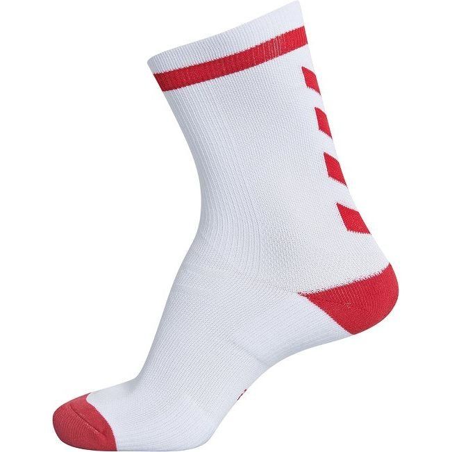 Hummel Chaussettes d'entraînement Elite Low - Blanc/Rouge