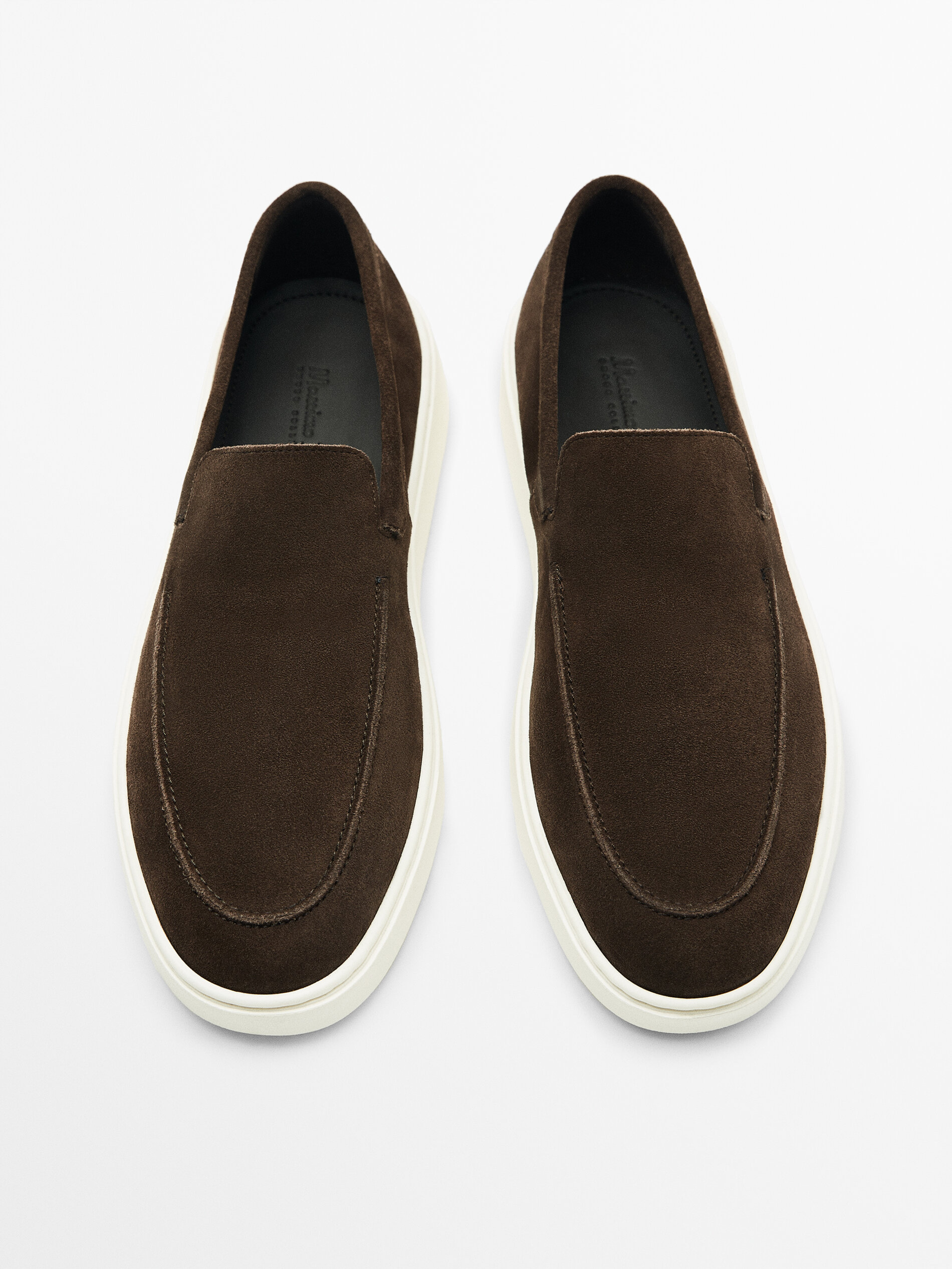 Mocassins macios marrons - TAUPE