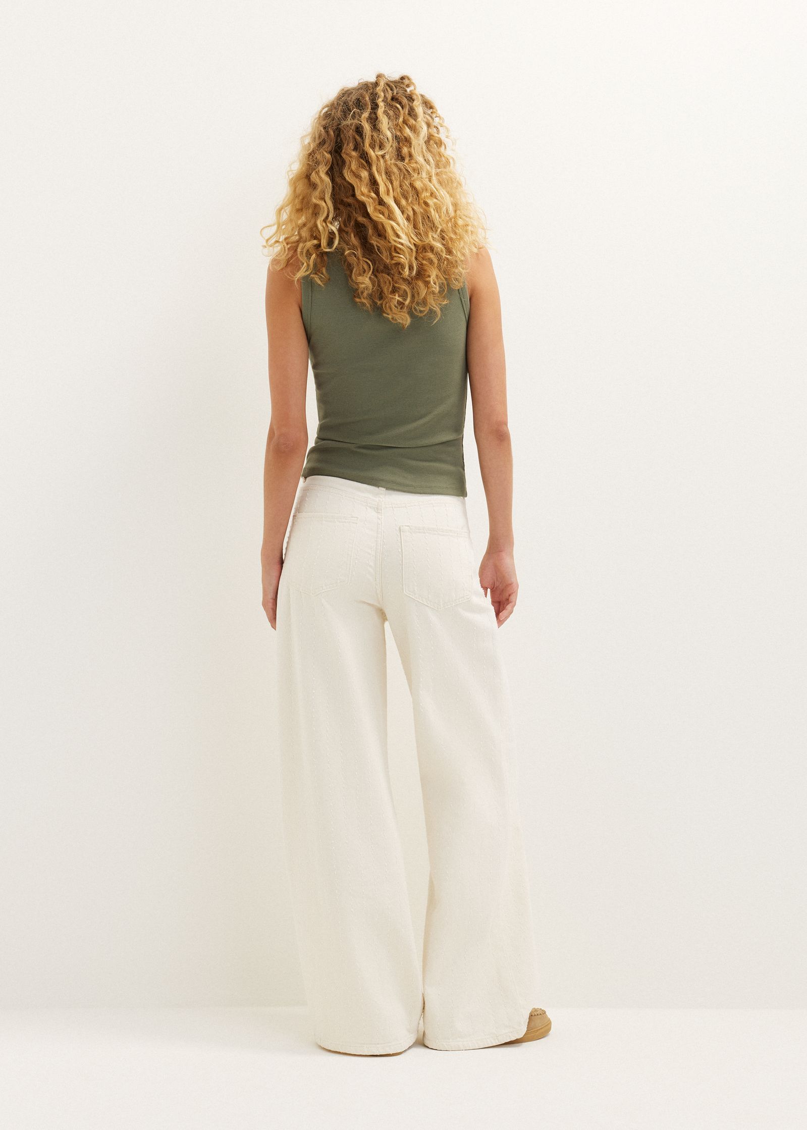 Rib singlet met schakels