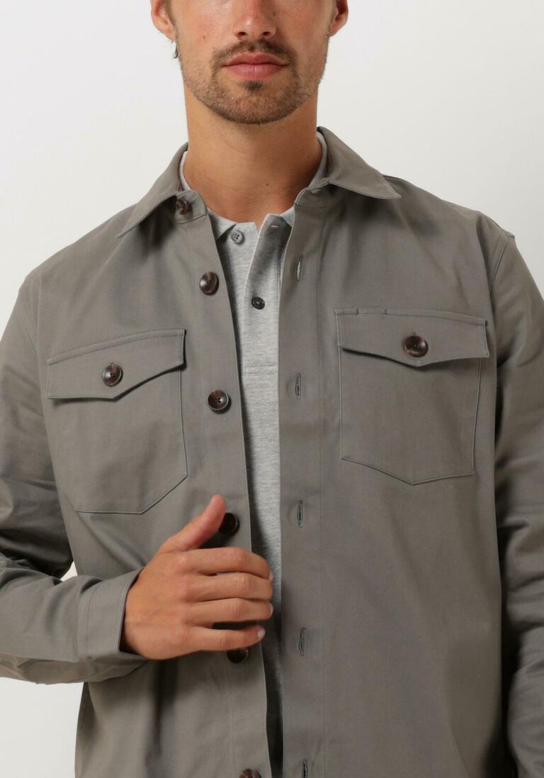 PROFUOMO groene profuomo overshirt overshirt basic