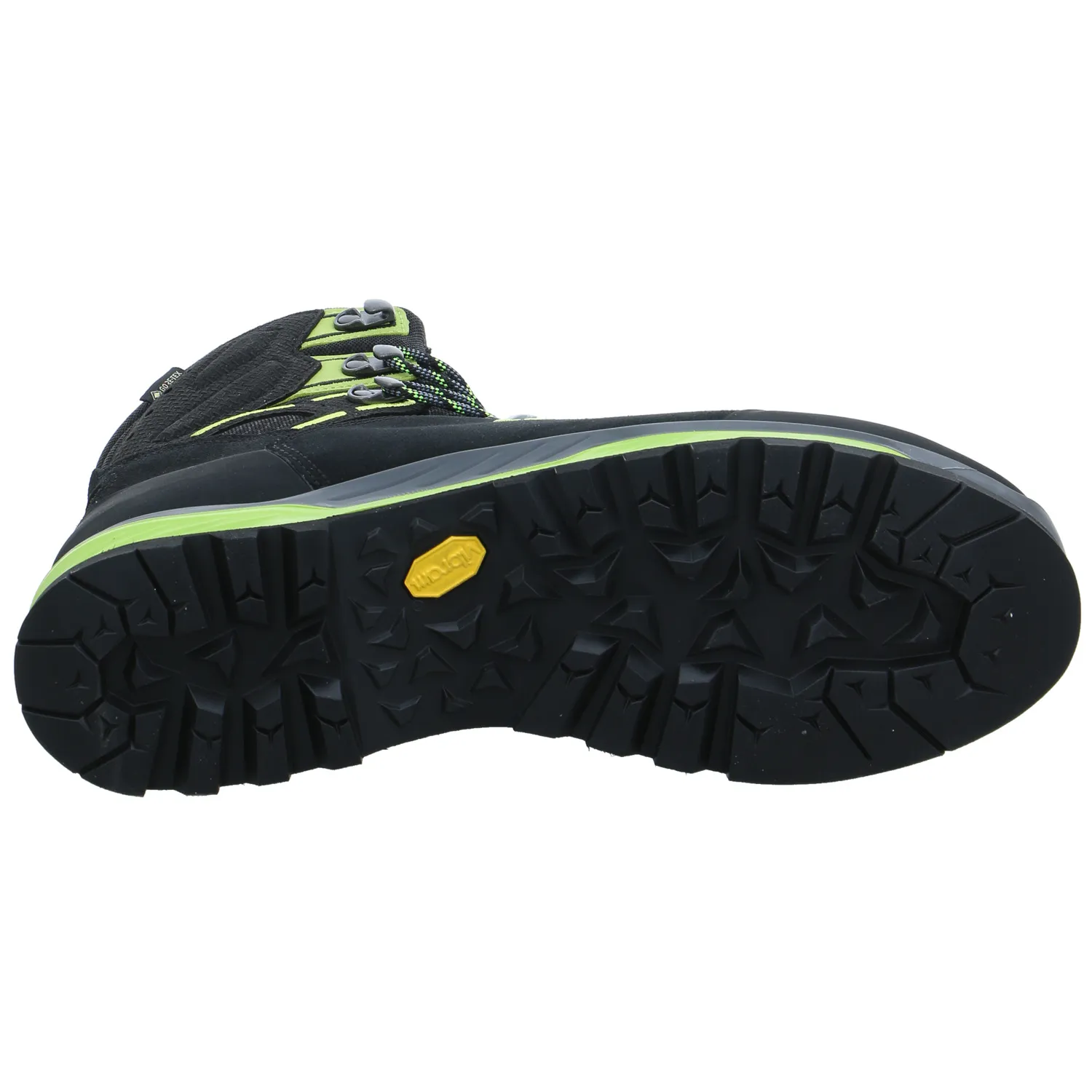 LOWA Bergschuhe Schwarz Leder