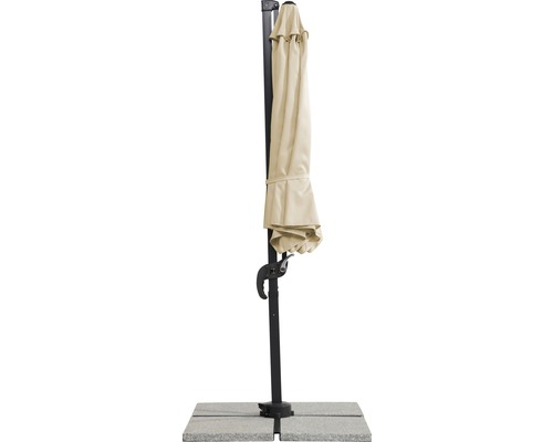 Schneider Rhodos Junior parasol Ø 300 cm naturel