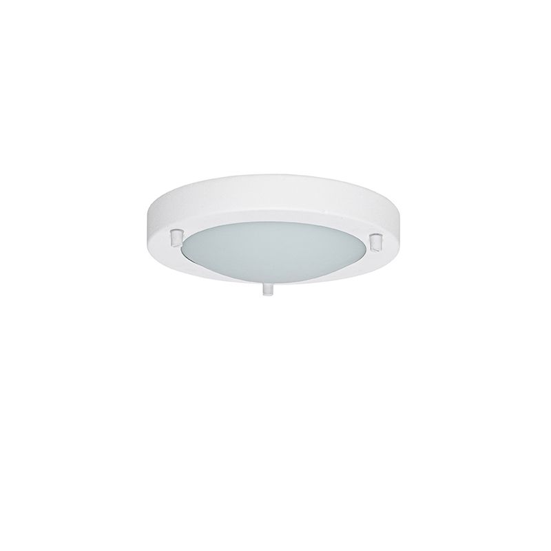 Moderne plafonnière wit 18 cm IP44 - Yuma