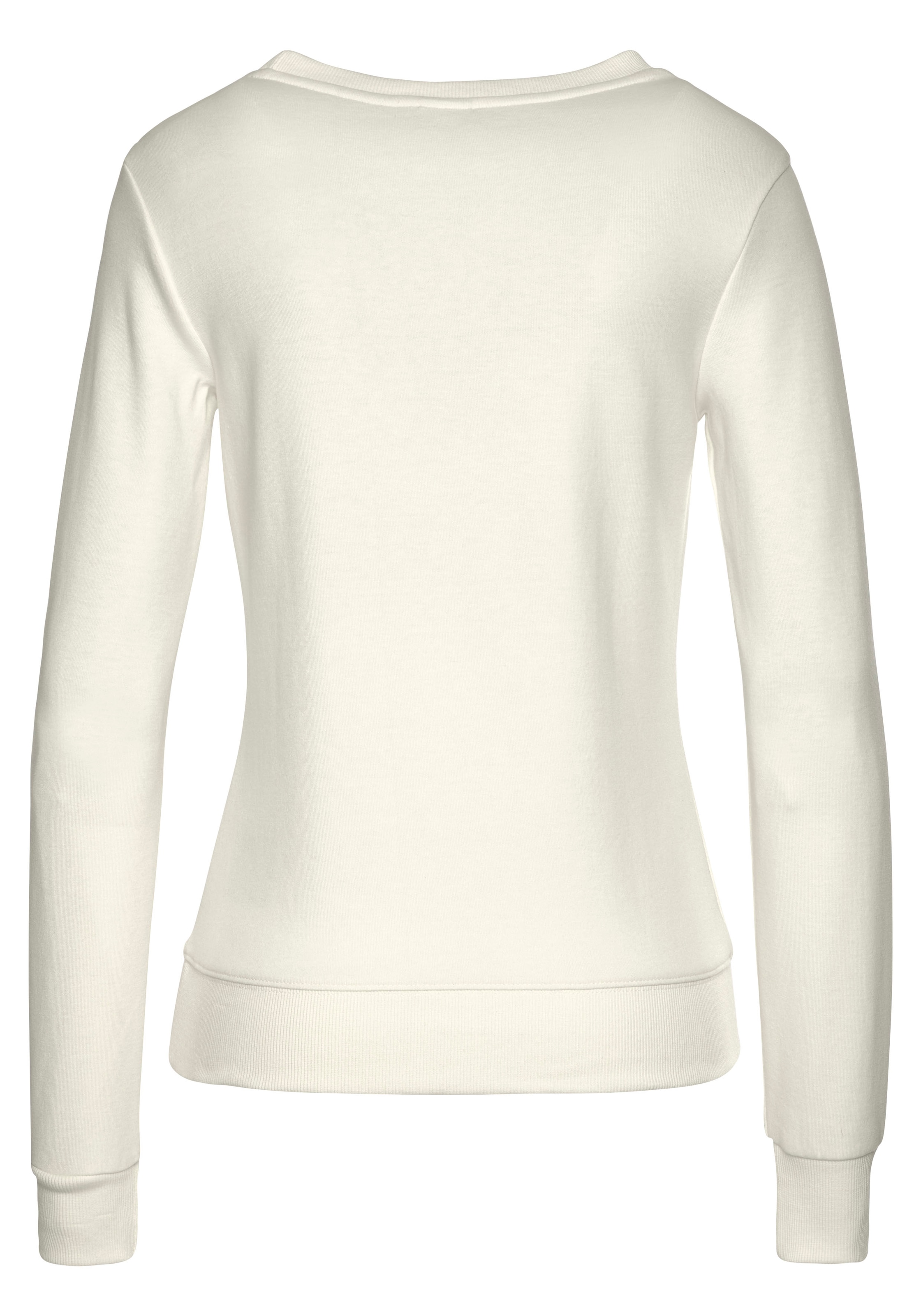 KangaROOS Sweatshirt , mit Kontrastfarbenem Logodruck, Loungeanzug