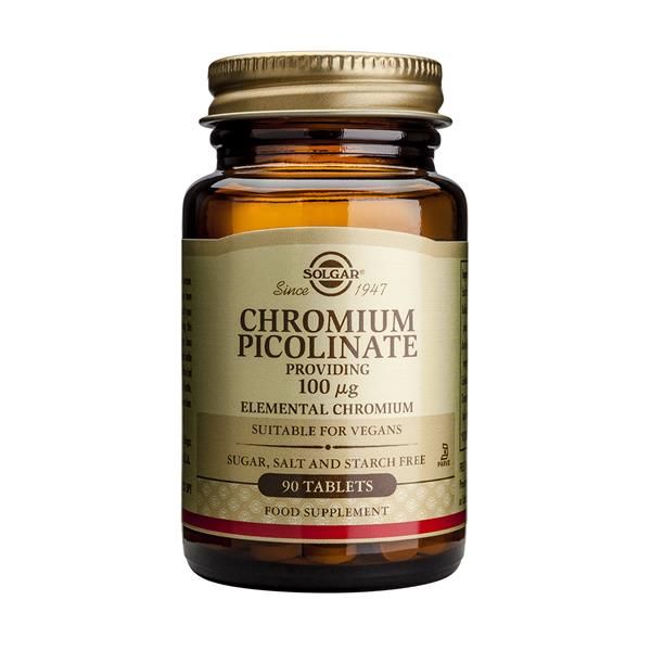 Picolinato De Crómio 100Mcg