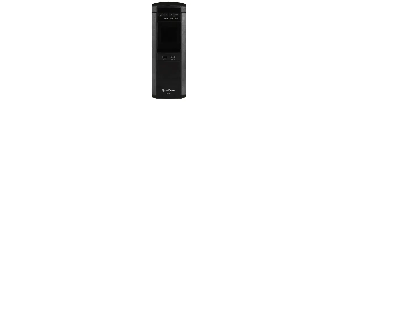 CyberPower Backup PFC Sinewave Series for Mac CP1350EPFCLCD - UPS - AC 230 V - 780 Watt - 1350 VA - 7 At - RS-232, USB - output-stikforbindelser: 6