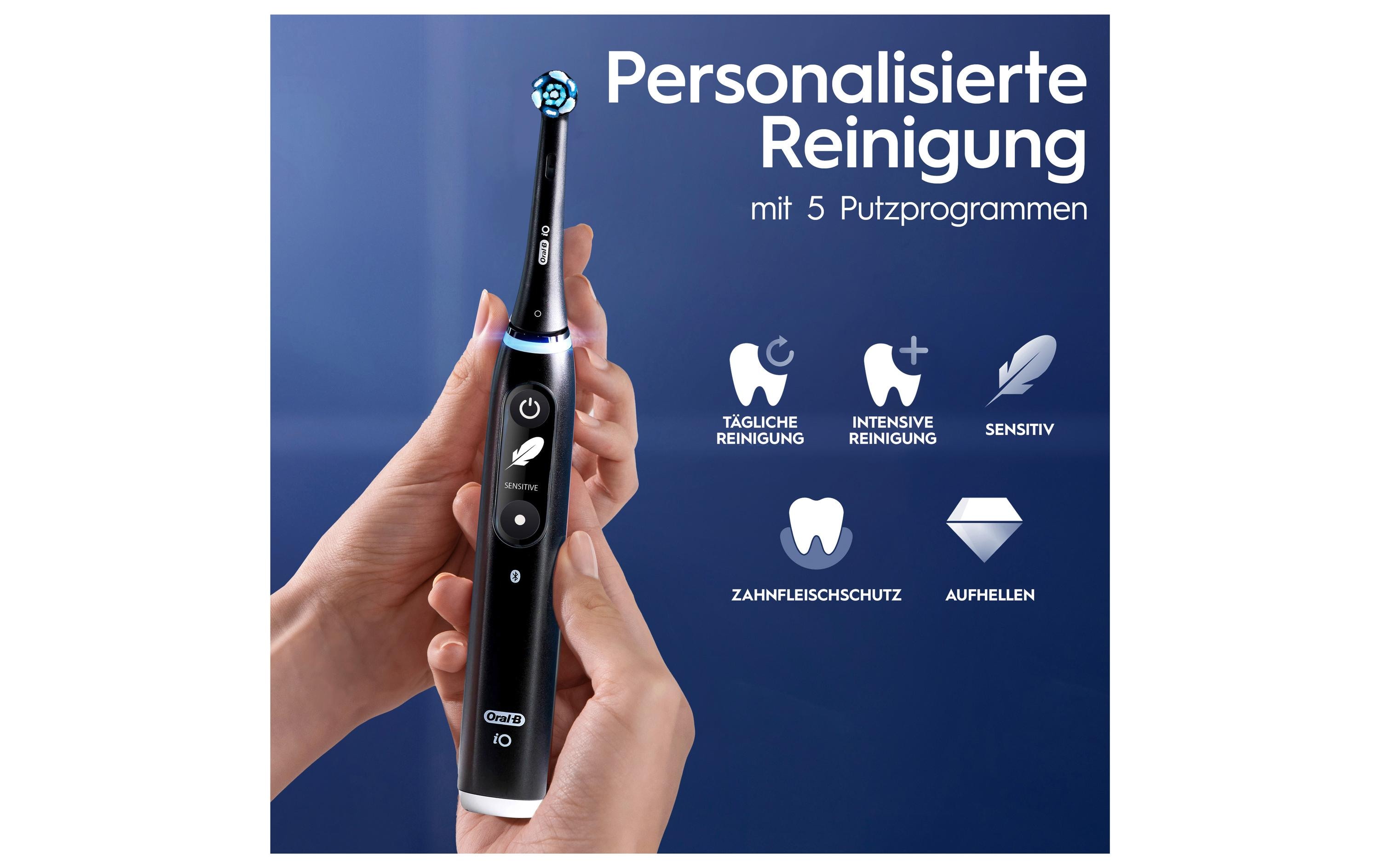 Rotationszahnbürste iO Series 6 Black Lava<br>Elektrische Zahnbürste