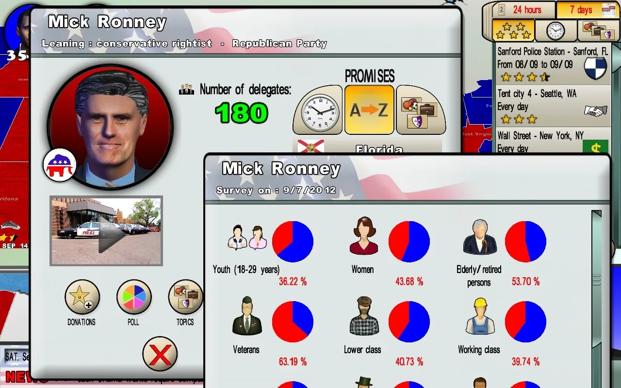 The Race for the White House- PC