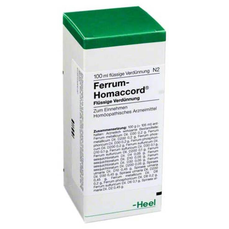 Ferrum Homaccord Tropfen, 100 ml
