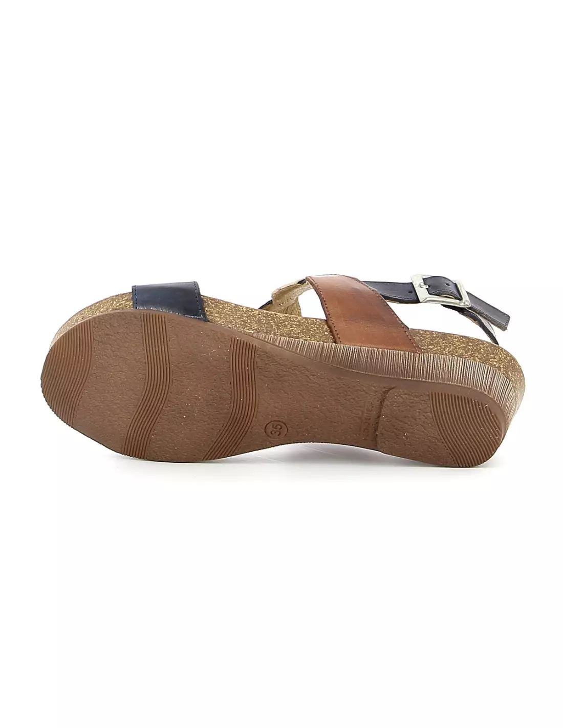 XAPATAN BUROND 5440 MULTI MARINE - Sandales & nu-pieds Multibleu
