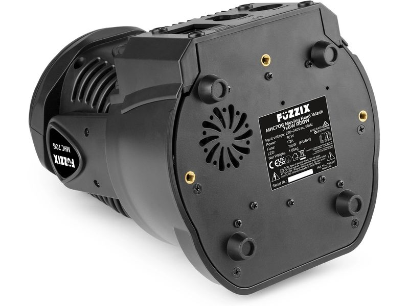 Fuzzix Moving Head MHC706 Kompakter Wash LED Moving Head