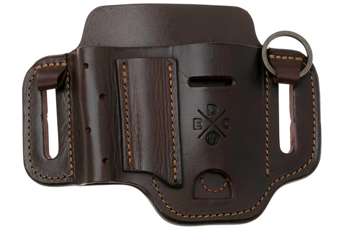 1791 EDC Heavy Duty Easy-Slide Small Flex Tool Organizer EDC-HD-ES-SF-BUR-A Burgundy, lederen riemholster