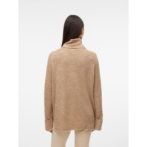 Vero Moda Jupiter Striktrøje, Silver Mink, M