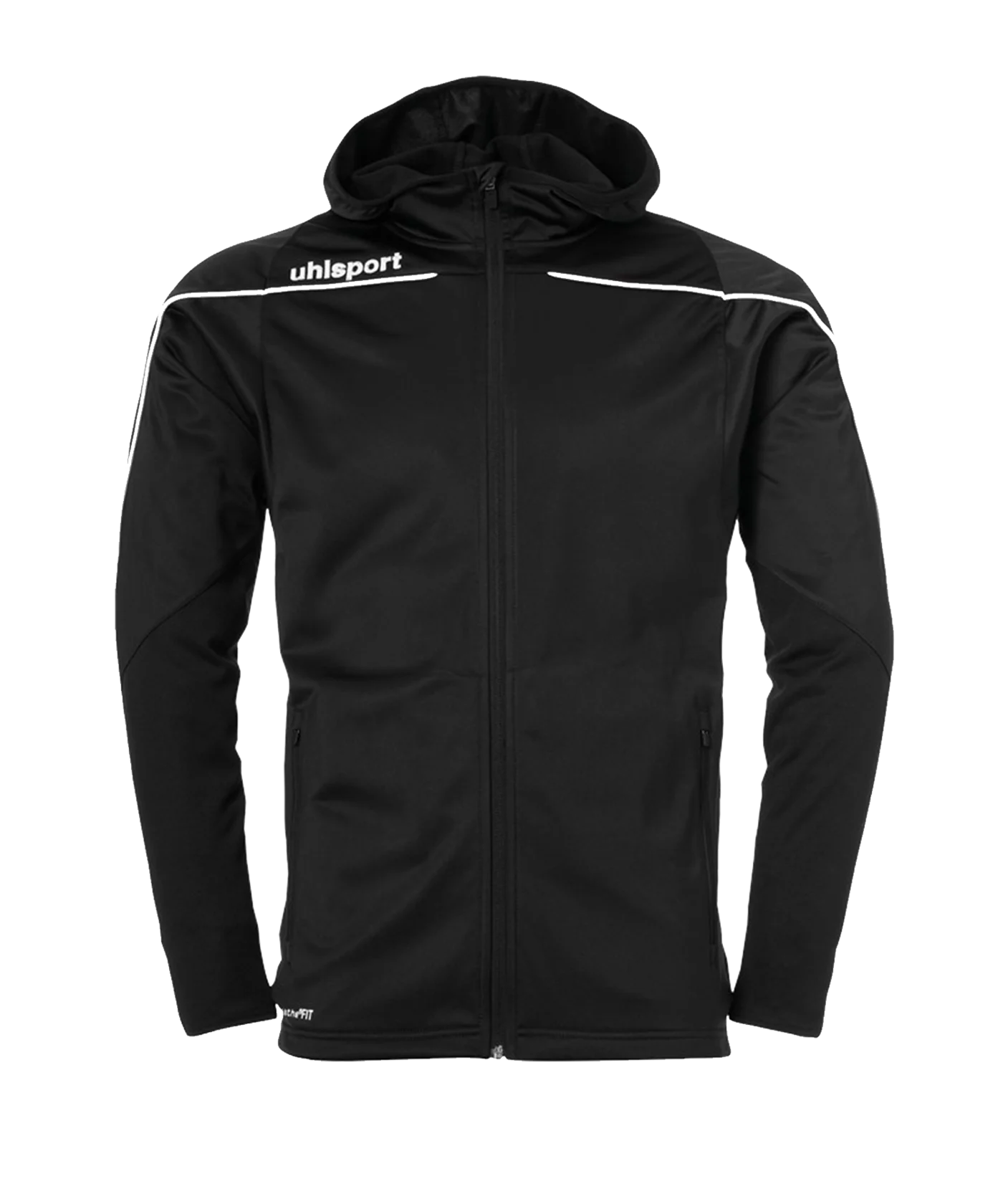 uhlsport Stream 22 Kapuzenjacke Kids Schwarz F01
