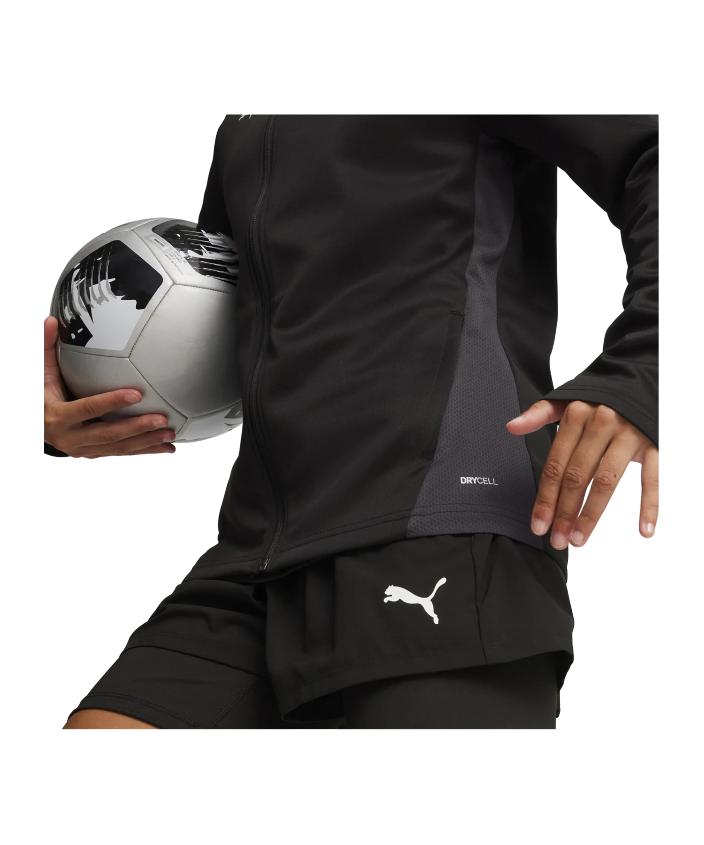 PUMA teamGOAL Trainingsjacke Damen Schwarz F03