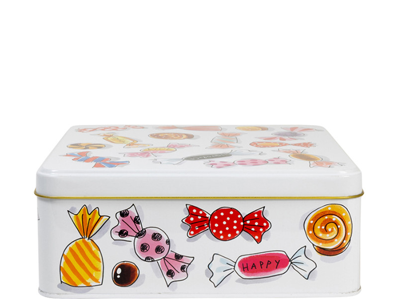 Blik Vierkant Cozy Days Favorite candy