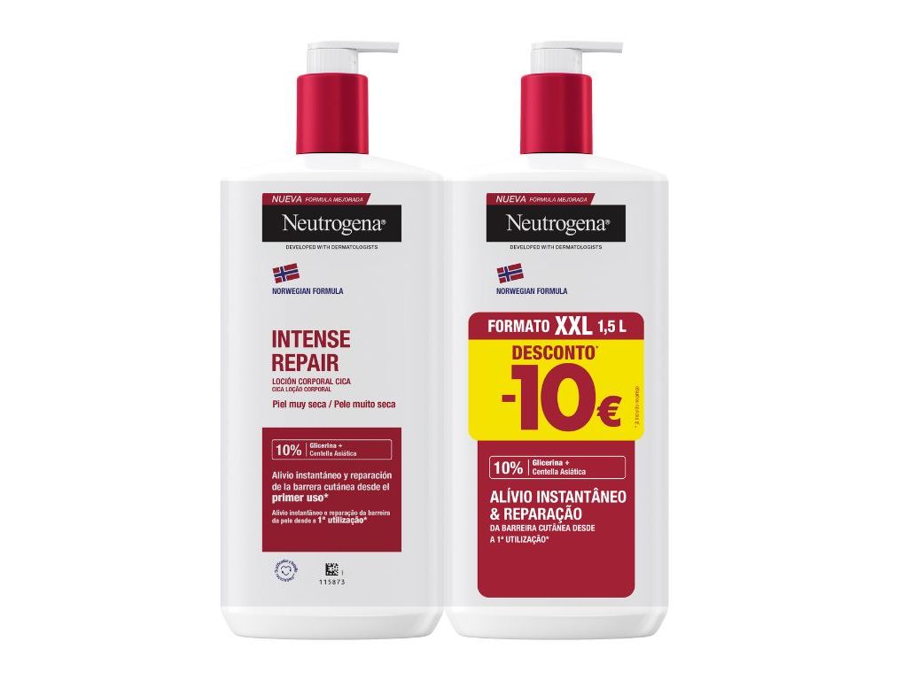 LOÇAO CORPO NEUTROGENA REPARAÇÃO INTENSA 2*750ML